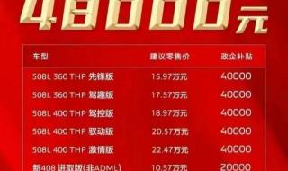 湖北买车最高补贴9万元