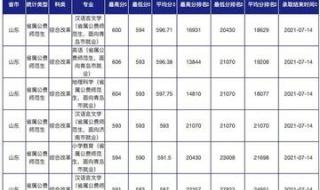 山东本科分数线多少分2022